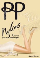 Pretty Polly Nylons 10D Secret Slimmer Tights Black SM