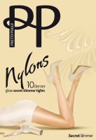 Pretty Polly Nylons 10D Secret Slimmer Tights Sherry ML
