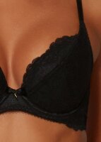 Gossard Lace Push-Up BH Black 65 E