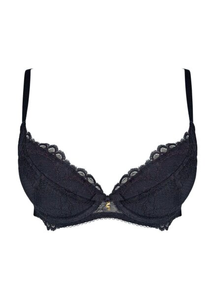 Gossard Lace Push-Up BH Black 75 C