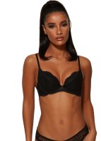 Gossard Lace Push-Up BH Black 80 D