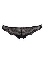 Gossard Lace String Black