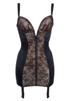 Gossard VIP Retrolution Staylo Push-Up Miederkleid Black 75 E