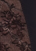 Gossard VIP Retrolution Staylo Push-Up Miederkleid Black 75 E