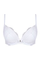 Gossard Lace Push-Up BH White 90 C