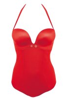 Gossard Egoboost Push-Up Badeanzug Sunset Red