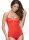 Gossard Egoboost Push-Up Badeanzug Sunset Red