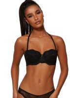 Gossard Lace Trägerloser Push-Up BH Black