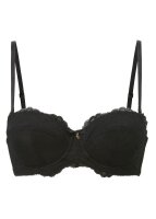 Gossard Lace Trägerloser Push-Up BH Black 70 I