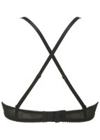 Gossard Lace Trägerloser Push-Up BH Black 75 G