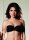 Gossard Lace Trägerloser Push-Up BH Black 75 G