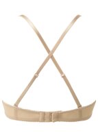 Gossard Lace Trägerloser Push-Up BH Nude 65 F