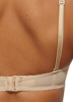 Gossard Lace Trägerloser Push-Up BH Nude 75 G