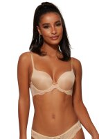 Gossard Lace T-Shirt Push-Up BH Nude