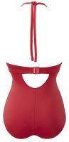 Gossard Swimwear Retro Button Plunge Push-Up BH Badeanzug Red