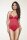 Gossard Swimwear Retro Button Plunge Push-Up BH Badeanzug Red