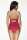 Gossard Swimwear Retro Button Plunge Push-Up BH Badeanzug Red