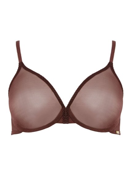 Gossard Glossies Moulded BH Rich Brown