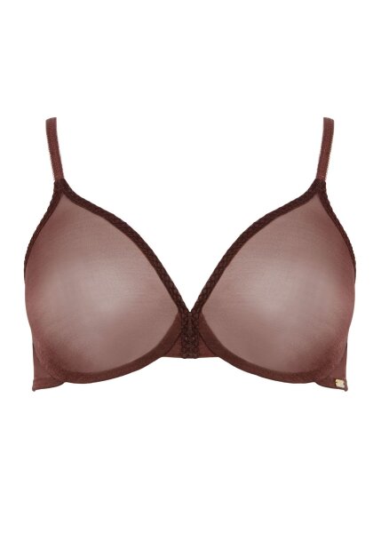 Gossard Glossies Moulded BH Rich Brown