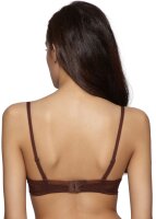 Gossard Glossies Moulded BH Rich Brown