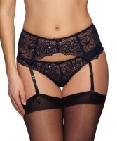 Gossard VIP Graphic Floral Strumpfgürtel Twillight Blue