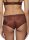 Gossard Glossies Short Rich Brown XS