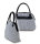 Handtasche Sylvia schwarz/weiß echt Leder