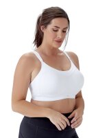 Berlei Sport Ultimate Performance Sport Crop Top mit Bügel White