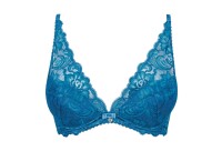 Gossard Gypsy Tiefer V-Push-Up BH Mykonos Blue 70 C