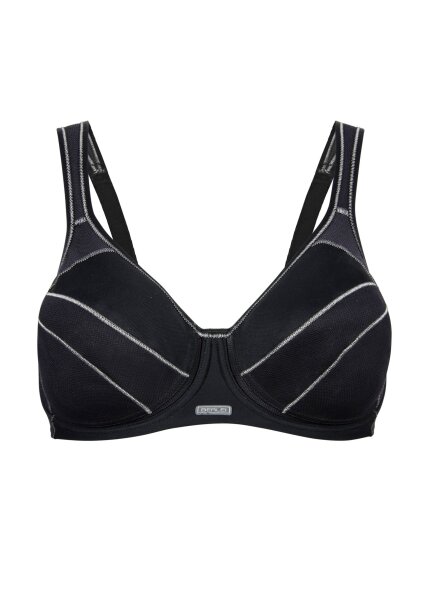 Berlei Sport Full Support Sport Bügel BH Black