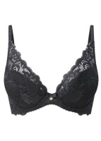 Gossard Gypsy Tiefer V Push-Up BH Black 70 E