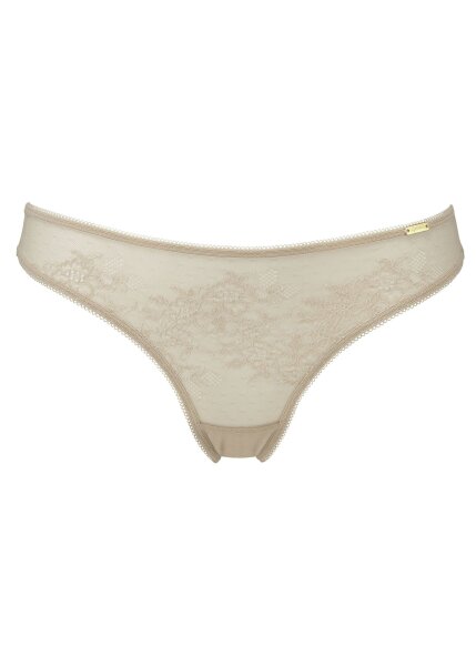 Gossard Glossies Lace String Nude