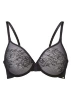 Gossard Glossies Lace Moulded BH Black 75 D