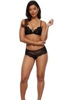 Gossard Lace Natural Push-Up BH Black