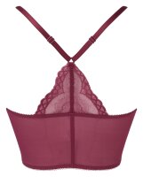 Gossard Lace Longline V-Bügel BH mit Frontverschluss Ruby