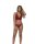 Gossard Lace Longline V-Bügel BH mit Frontverschluss Ruby
