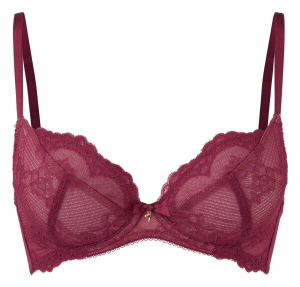 Gossard Lace Natural Push-Up BH Ruby