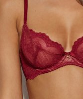 Gossard Lace Natural Push-Up BH Ruby