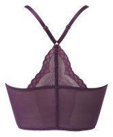 Gossard Lace Longline V-Bügel BH mit Frontverschluss Purple