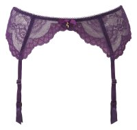 Gossard Lace Strumpfgürtel Purple