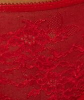 Gossard Glossies Lace Moulded BH Lipstick Red