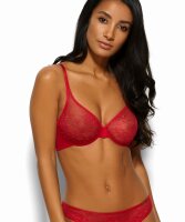 Gossard Glossies Lace Moulded BH Lipstick Red