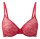 Gossard Glossies Lace Moulded BH Lipstick Red