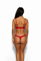 Gossard Glossies Lace String Lipstick Red