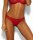 Gossard Glossies Lace String Lipstick Red