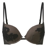 Gossard Geo-Chic Push-Up BH Black