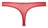 Gossard Glossies Lace String Lipstick Red L