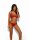 Gossard Glossies Lace String Lipstick Red L