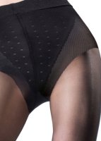 Pretty Polly In Shape Pattern Brief Firm Support Tights