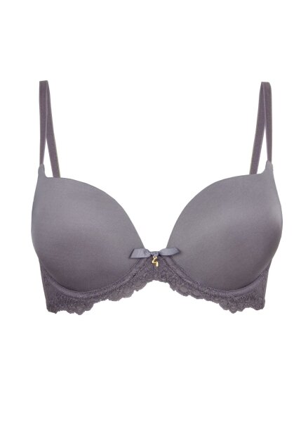Gossard Lace T-Shirt Push-Up BH Platinum